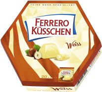 FDE Limited Ferrero Küsschen Weiße Schokolade 20er / 178g Pralinen Sweet Love Stories Promotion