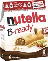 FDE Limited Nutella B-ready 6er 132g Crosspromotion Winter mit nutella biscuits 304g, Display, 96pcs