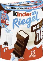 FDE Limited Kinder Riegel 10er Dark & Mild (10 Riegel à 21g)