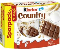 FDE Limited Kinder Country 16er Sparpack (16 Riegel à 23,5g)