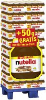 FDE Limited Nutella 450g + 50g Glas, Display, 300pcs
