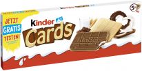 Ferrero Limited Kinder Cards 2er x 5 128g, Display, 120pcs