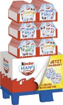 Ferrero Limited Kinder Happy Moments 161g, Display, 72pcs