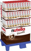 Ferrero Limited Nutella biscuits 12er / 166g, Display, 120pcs