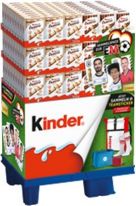Ferrero Limited Kinder bueno 6er & Kinder bueno White 6er, Display, 162pcs Sammelspaß zur EM 2024