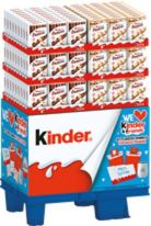 Ferrero Limited Kinder bueno 6er & Kinder bueno White 6er, Display, 162pcs We love kinder & Friends