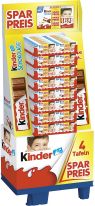 Ferrero Limited Kinder Schokolade 8er x 4 Sparpreis 400g, Display, 80pcs