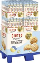 Ferrero Limited Giotto Momenti Dänischer Butterkeks 154g / 4 Stangen, Display, 120pcs