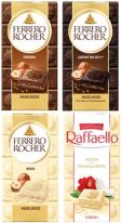 Ferrero Limited Pralinen Tafeln Ferrero Rocher / Raffaello, Display, 96pcs 2 FÜR 1 Promotion