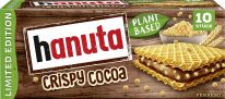 Ferrero Limited Hanuta Crispy Cocoa Plant-Based 10er 220g, Display, 160pcs