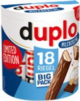 Ferrero Limited Duplo 18er Milchcreme 182g, Display, 150pcs