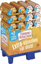 Ferrero Limited Küsschen Klassik 20er + 2 / Ferrero Küsschen White Crispy 20er + 2, Display, 96pcs