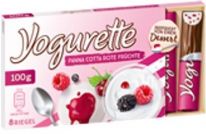 Ferrero Limited Yogurette Panna Cotta Rote Früchte 100g, Display, 200pcs