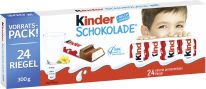 Ferrero Limited Kinder Schokolade 24er 300g, Display, 126pcs We love kinder & Friends Promotion