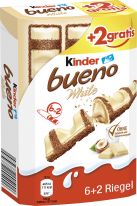 Ferrero Limited Kinder Bueno White 6 + 2 172g