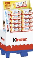 Ferrero Limited Kinder Schokolade XXL 450g, Display, 70pcs