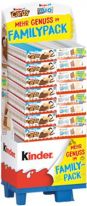 Ferrero Limited Kinder Duo 2x12er & Kinder Cards 10er Family Pack, Display, 126pcs