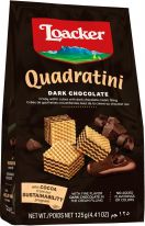 Loacker Quadratini Dark Chocolate 125g