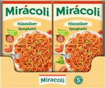 MDE Mirácoli 5 Portionen Pasta-Gerichte Spaghetti Klassiker 616g