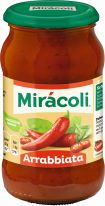 Mirácoli Pasta-Sauce Arrabbiata 400g, 380ml