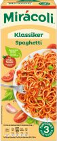 MDE Mirácoli 3 Portionen Fertiggericht Spaghetti Tomate 379.8g, Display, 120pcs