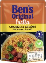 Ben’s Original Reis-Gerichte Paella - mit Chorizo und Gemüse 220g