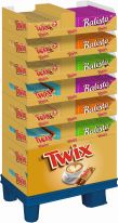 Twix/Balisto Multipack 5 sort, Display, 296pcs