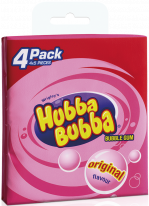 Wrigley ITR - Hubba Bubba Original 4 Pack 140g