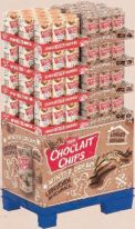 Nestle Limited Choclait Chips 2 sort, Display, 120pcs