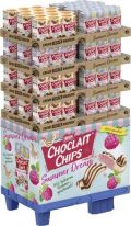 Nestle Limited Choclait Chips 3 sort 115g, Display, 120pcs