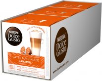 Nestle Nescafé Dolce Gusto Latte Macchiato Caramel 8+8 Capsules 145,6g