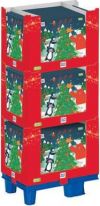 Ritter Sport Christmas Quadrat-Adventskalender 347g, Display, 54pcs