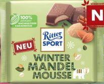 Ritter Sport Limited Winter Mandel Mousse Tafel 100g