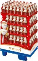 Storck Christmas - merci Weihnachtsmann 120g, Display, 140pcs