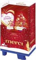 Storck Christmas - merci Adventskalender 263g, Display, 24pcs