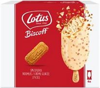 Lotus Speculoos White Chocolade Stick 4x90ml