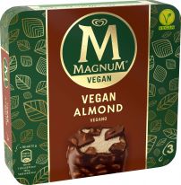 Langnese Multipack Magnum Almond Vegan 3x90ml