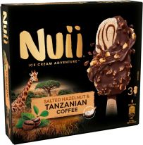 Nuii Salted Hazelnut & Tanzanian Coffee 3x90ml