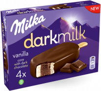 Milka DarkMilk Stieleis 4x90ml