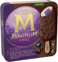 Langnese Multipack Magnum Chill Blueberry Cookie 3x90ml