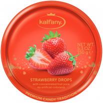 Kalfany Strawberry Drops 150g