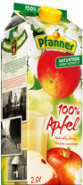 Pfanner Apfelsaft - naturtrüber Direktsaft 100% 2000ml
