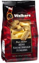 Walkers Mini Shortbread Fingers Snack Pack 125g