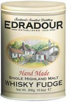 Gardiners of Scotland Edradour Malt Whisky Fudge Tin 300g