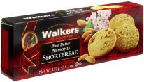 Walkers Almond Shortbread 150g