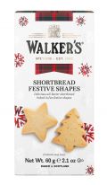 Walkers Shortbread Festive Shapes 60g