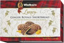 Walkers Luxury Ginger Royals 150g