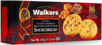 Walkers Salted Caramel & Milk Chocolate Chunk Shortbread 150g