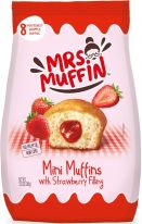 Mrs. Muffin Mini Muffins Strawberry 200g