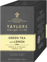 Taylor´s of Harrogate Green Tea with Lemon 40g (20 Aufgussbeutel)